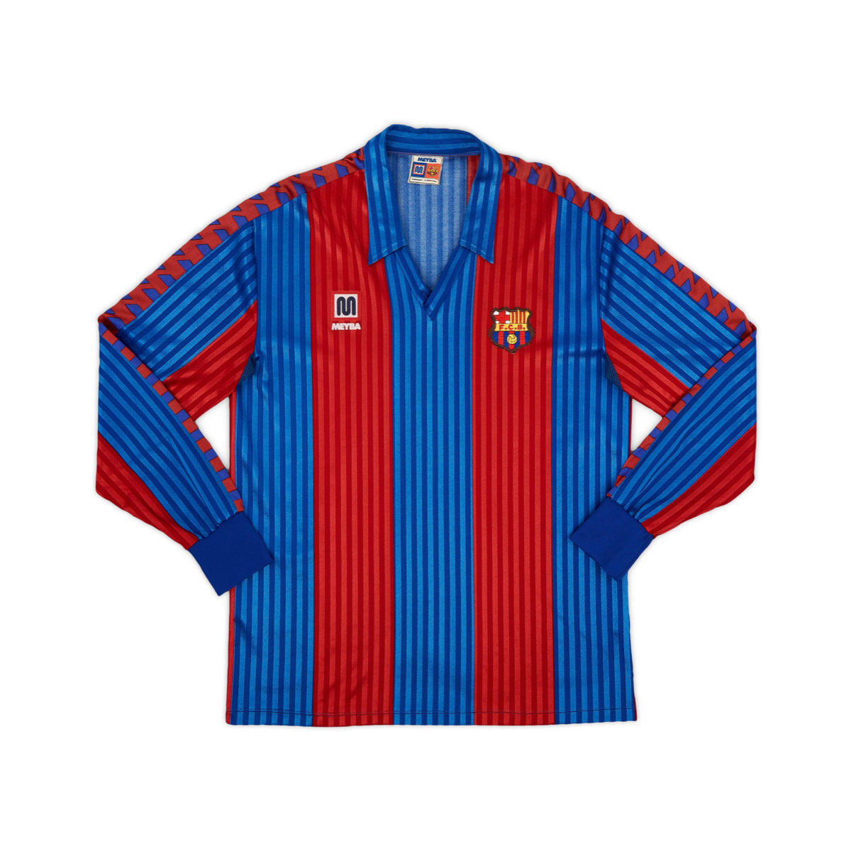1991-92 FC Barcelona Long Sleeve Home Shirt 1991-92 FC Barcelona Long Sleeve Home Shirt