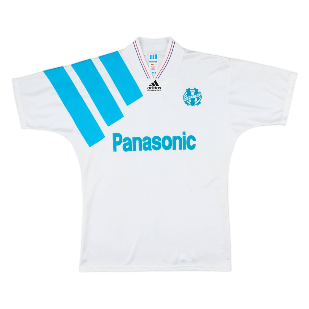 1992-93 Olympique de Marseille Home Kit 1992-93 Olympique de Marseille Home Kit