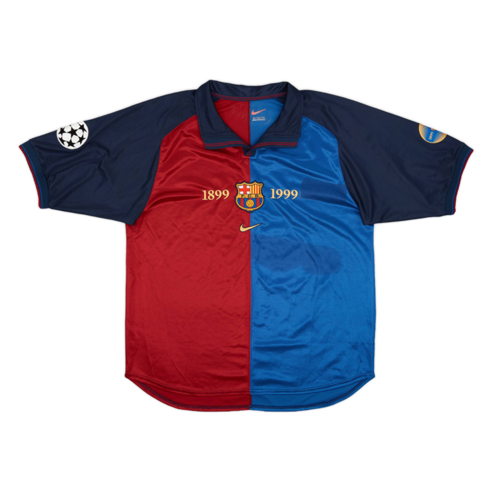 1999-00 FC Barcelona Home Shirt 1999-00 FC Barcelona Home Shirt