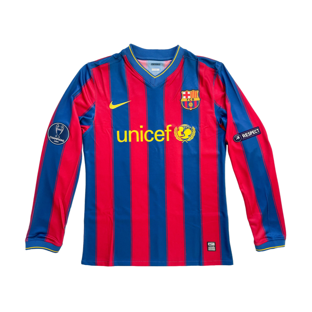 2009-10 FC Barcelona Home Shirt Long Sleeve 2009-10 FC Barcelona Home Shirt Long Sleeve