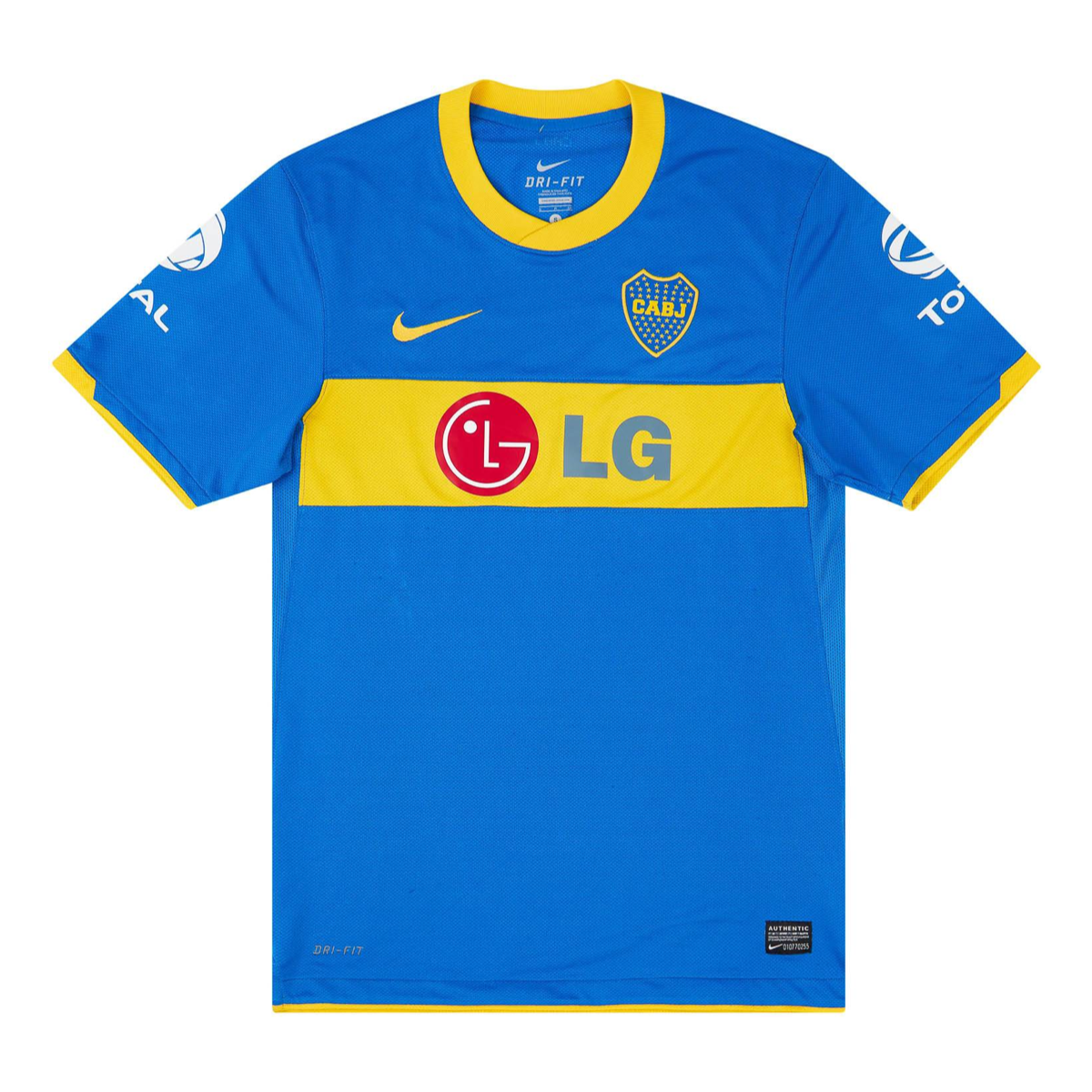 2010-11 Boca Juniors Home Shirt 2010-11 Boca Juniors Home Shirt