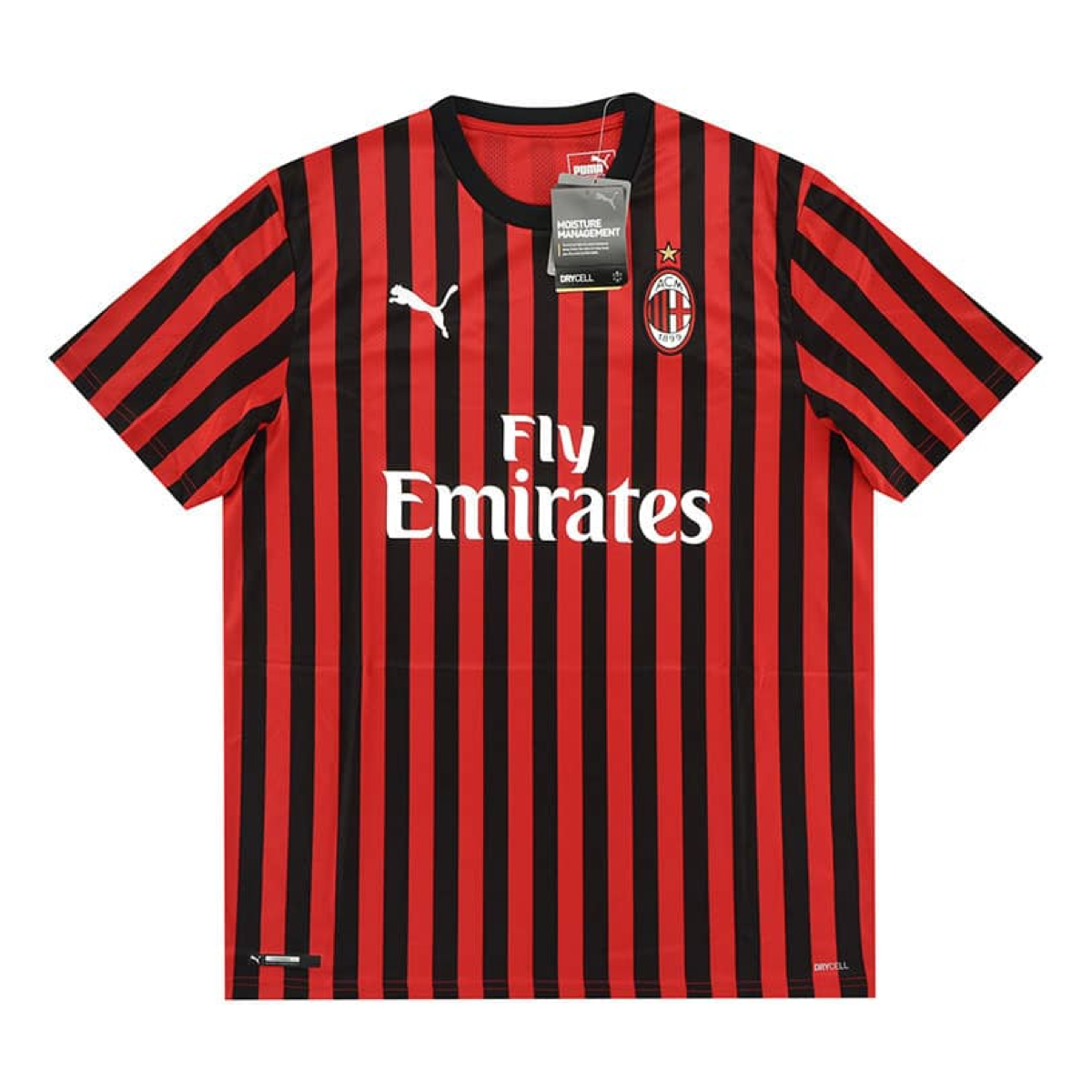 2019-20 AC Milan Home Shirt 2019-20 AC Milan Home Shirt