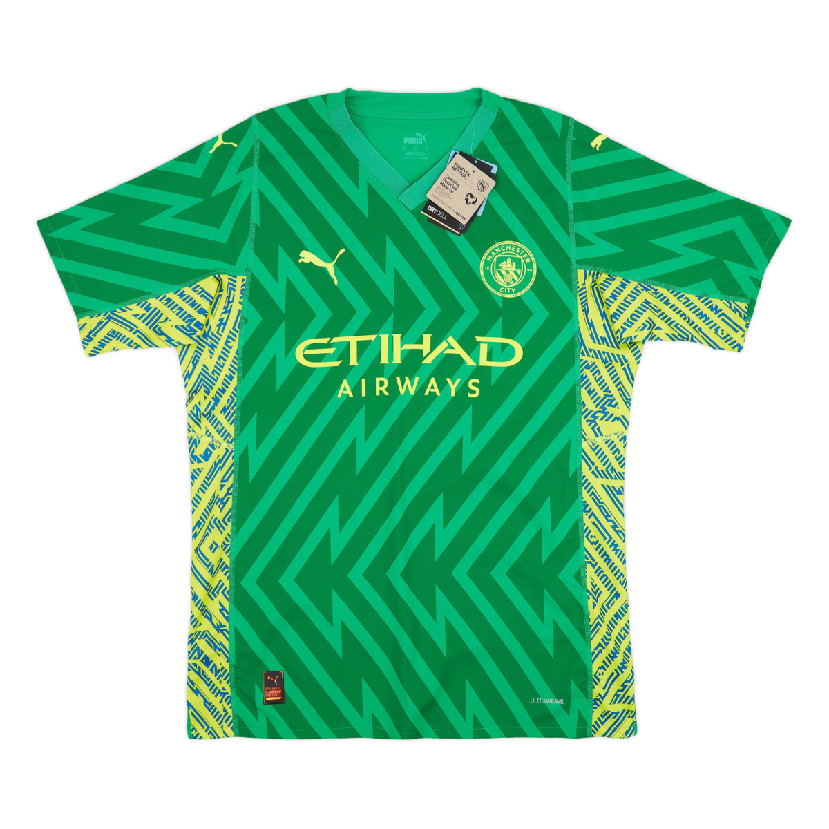 2023-24 Manchester City FC Goalkeeper Shirt 2023-24 Manchester City FC Goalkeeper Shirt