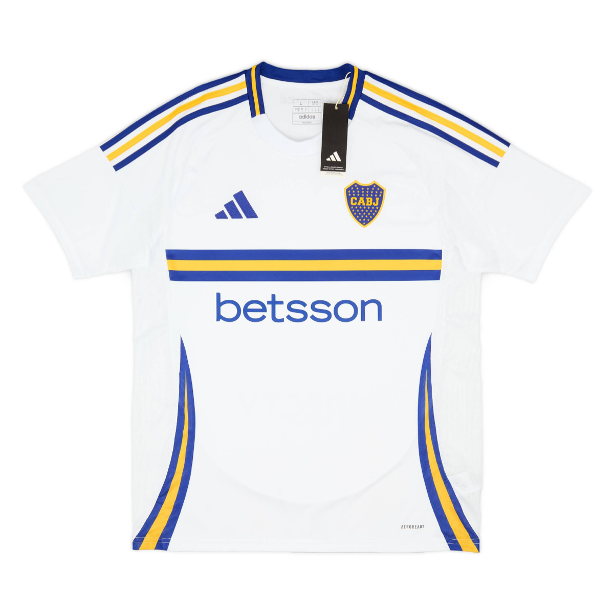 2024-25 CA Boca Juniors Away Shirt White 2024-25 CA Boca Juniors Away Shirt White