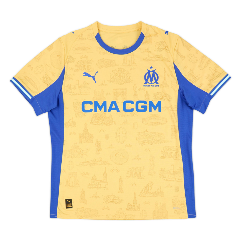 2025-26 Olympique de Marseille 4th Kit 2025-26 Olympique de Marseille 4th Kit